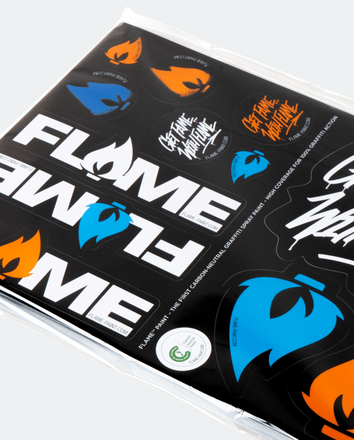 FLAME STICKER SHEET - Image 2